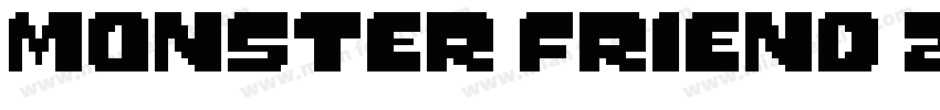 monster friend 2字体转换